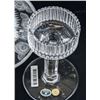 Image 5 : 2-PC Candle Lamps Bohemian Crystal Czech Republic