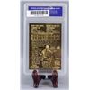 Image 2 : 1997 Bleachers 23kt Gold Babe Ruth