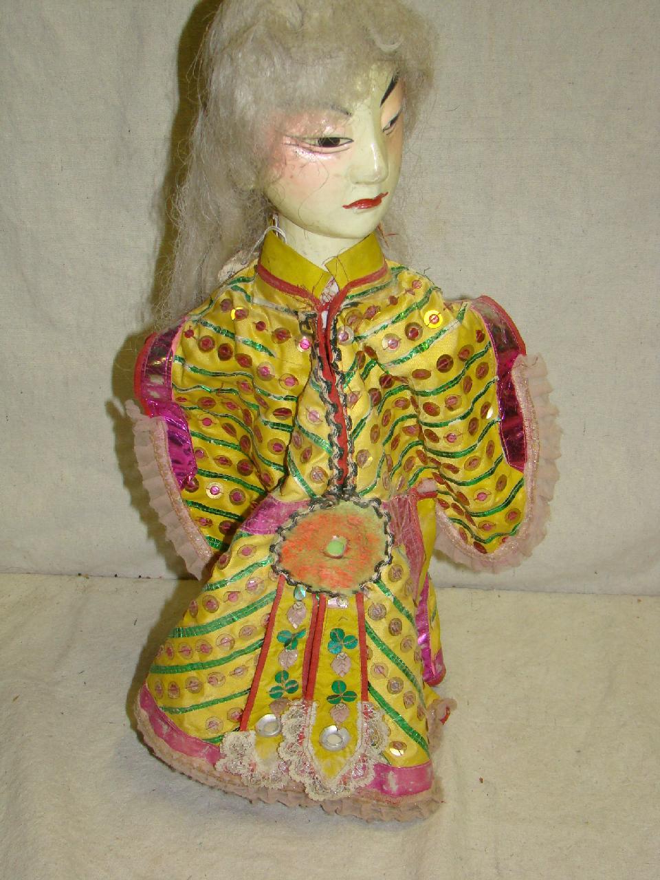 17" Chinese Papier Mache Puppet