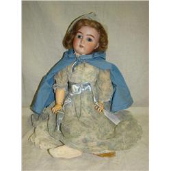 23" German Bisque Head Doll