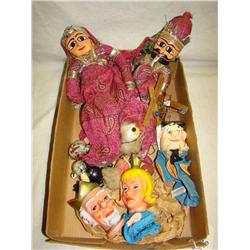 Lot of 7 Puppets