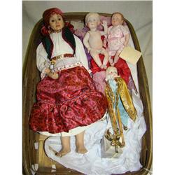 Lot of 4 Artist Dolls