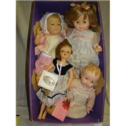 Box Lot of 4 Horsman Dolls