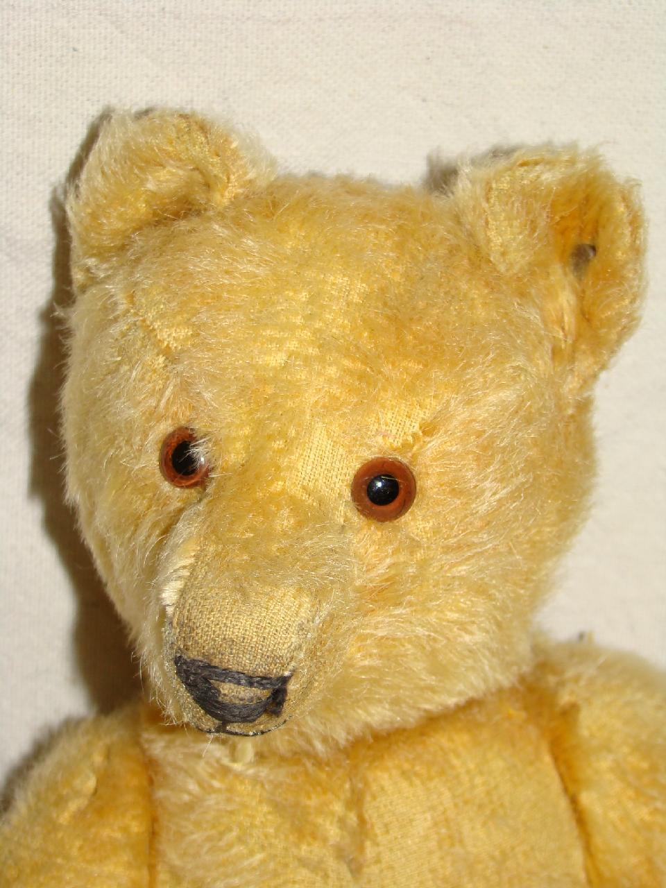 Circa 1920 Gold Steiff Teddy Bear w/Button
