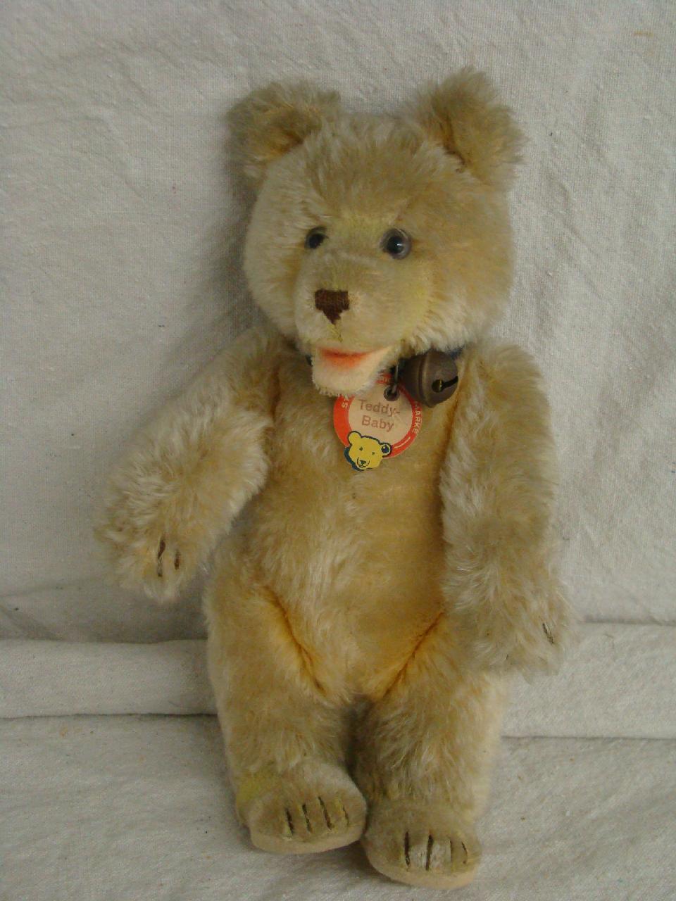 Vintage Steiff Teddy Baby Bear w/Tag