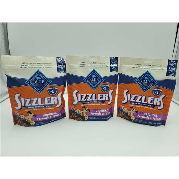 Blue Buffalo Sizzlers Bacon Style  Dog Treats 3x170g