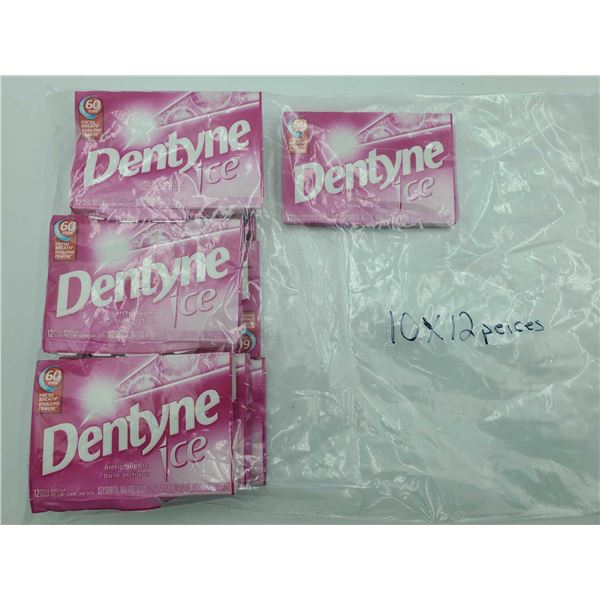 Dentyne Ice Arctic Bubble Flavor Gum 10X12 Sticks