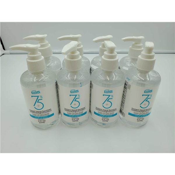 Clease 75% Hand Sanitizer 8X500ml