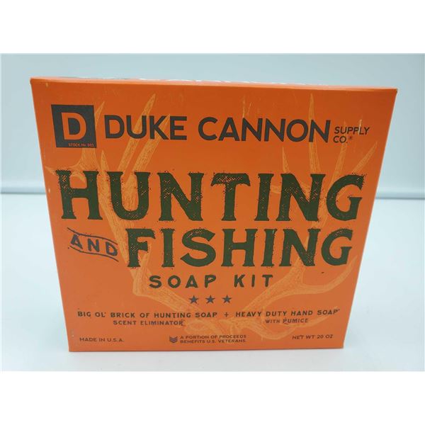 Duke Cannon Big Ass Soap - Hunting & Fishing Kit - Scent Eliminator Bar & Pumice Deep Cleaning Bar 2