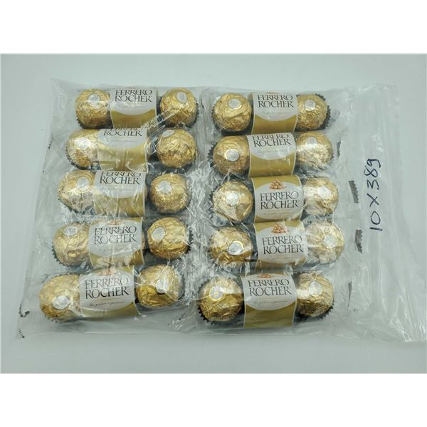 Ferrero Rocher T3 Fine Hazelnut Chocolate 10x38g