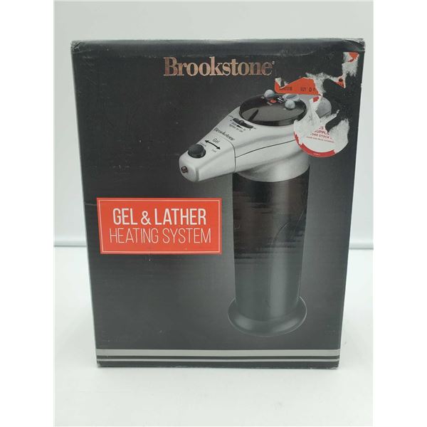 Brookstone Gel & Lather Shave Cream Heating System