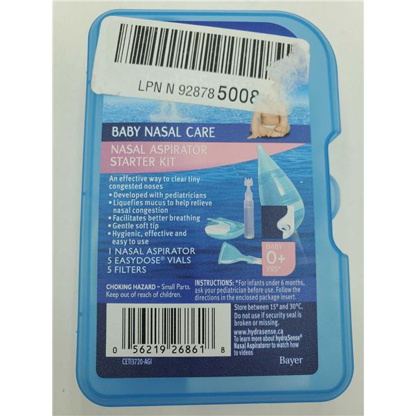 Hydra Sense  Baby Nasal Care Starter Kit *NEW*