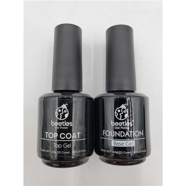 Beetles Gel Polish Base/Top Coat Set TB001