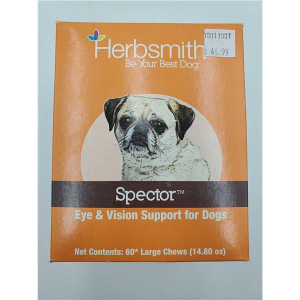 Herbsmith Spector Eye & Vision Support for Dogs - 60 Large Chews