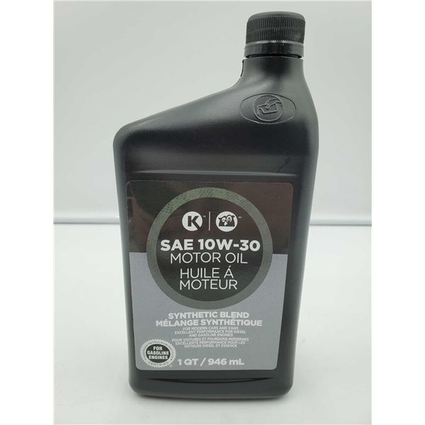 Circle K - SAE 10W-30 Synthetic Blend Motor Oil 1x946ml