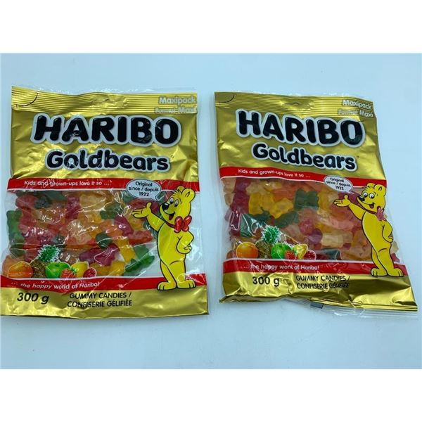 Haribo Gummi Bears share Bag lot of 2 x 300g