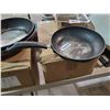 Image 4 : Lot of 3 Assorted Frying Pans & 1 small Baking Pan