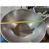 Image 4 : Lot of 2 Large Mixing Bowls 21" & 19" Diameter