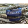 Image 2 : 6' Schlage Flexible 3/8" Steel Looped Security Cable X2