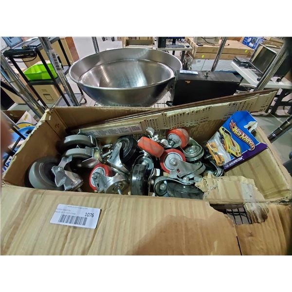 Box Lot of Assorted Casters
