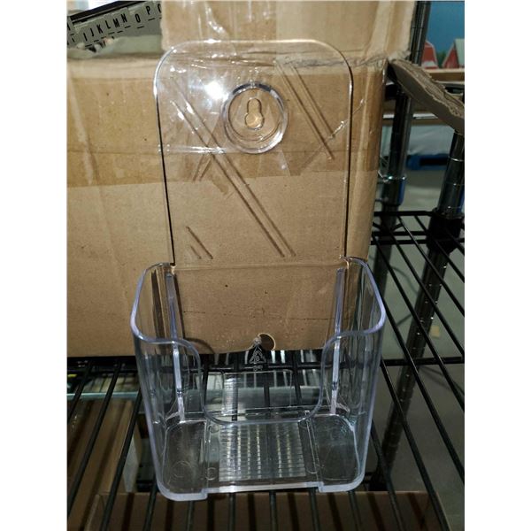 Lot of 13 Table Top Pamphlet Holders