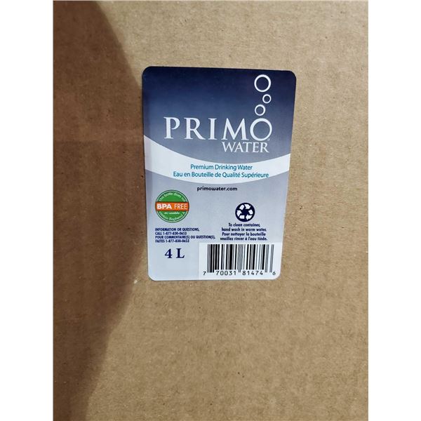 Bulk Lot of  Sealed  Primo Water 4L Jugs