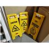Image 1 : Lot of 3  Caution /Wet Floor Signage