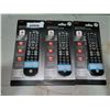 Image 1 : Lot of 3 GE Universal Remote Controls with Back Lit Buttons