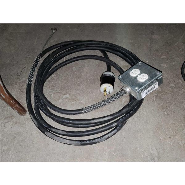 Heavy Duty Extension Cord with Dual Outlet