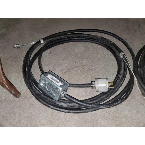 Heavy Duty Extension Cord with Dual Outlet