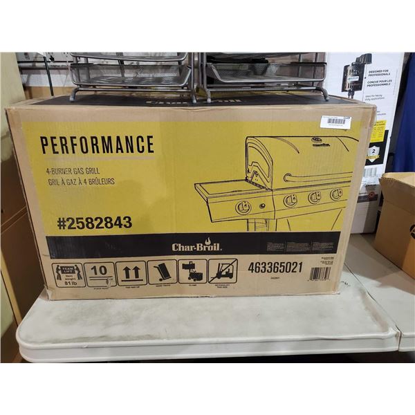 NEW Char Broil  Performance 4 Burner Gas Grill