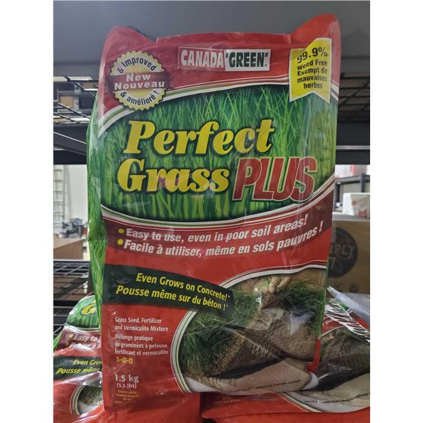 Canada Green Perfect Grass Plus  Grass Seed 5x1.5kg