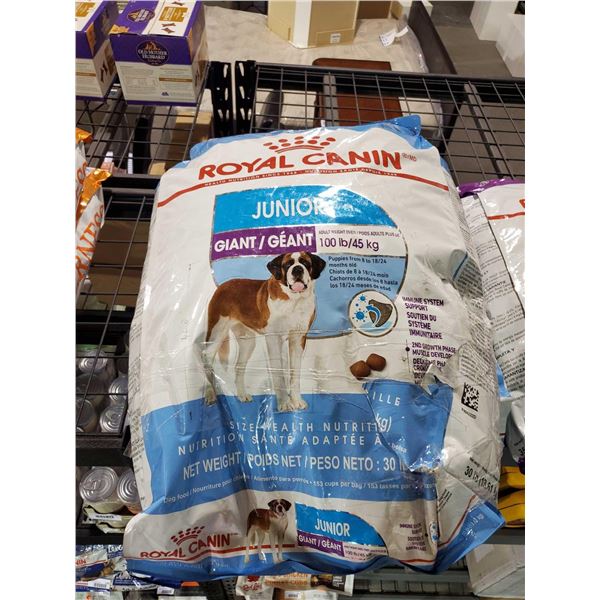 Royal Canin Junior Giant Breed Dog Kibble 30Lbs