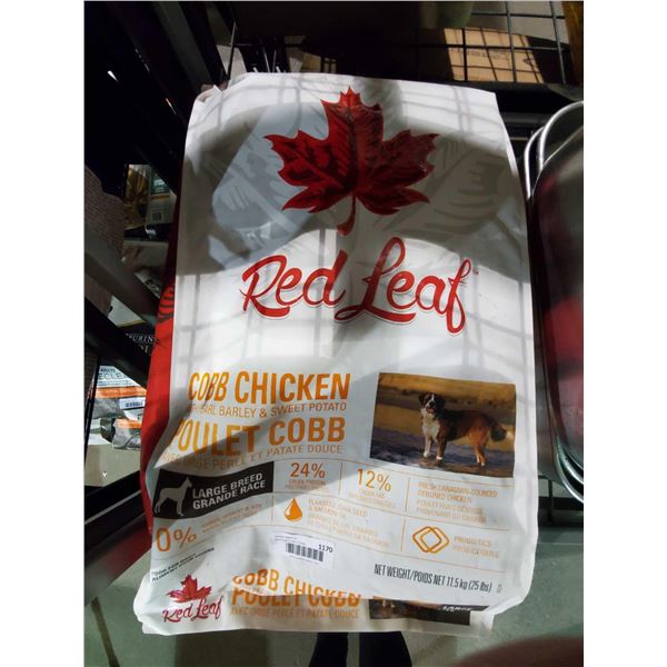 Red Leaf Cobb Chicken Dog Kibble 25 Lbs