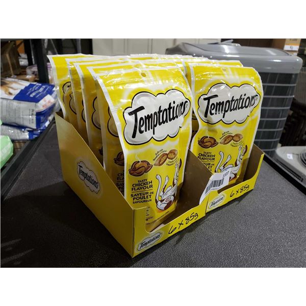 Temptations Chicken Flavor Cat Treats 12X85g