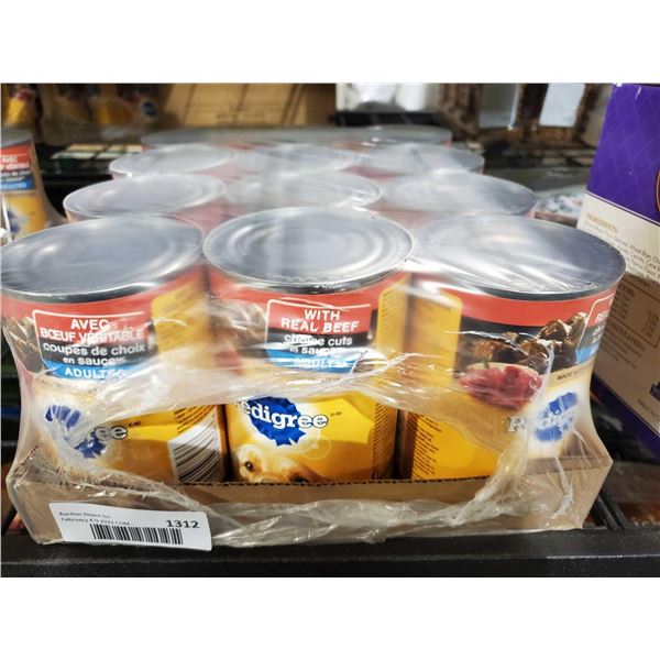 Pedigree  Real Beet Wet Dog Food 12X630g