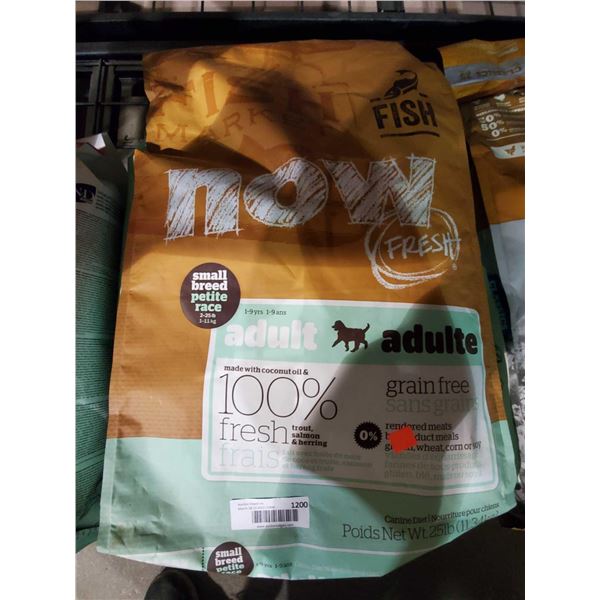 NOW Adult Trout, Salmon & Herring Cat Kibble 25 Lbs