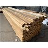 Image 2 : Pallet Lot SPF Finger Joined 2 x 3 x 16ft Double Groove Brick Moulding approx. 300 Pcs