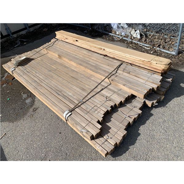 Pallet lot of 2 x 3 x 8ft finger joined SPF Boards approx. 60 pcs
