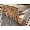 Image 4 : Pallet Lot of SPF 2 x 4 x 16ft FJ - double groove brick moulding approx 200 Pcs