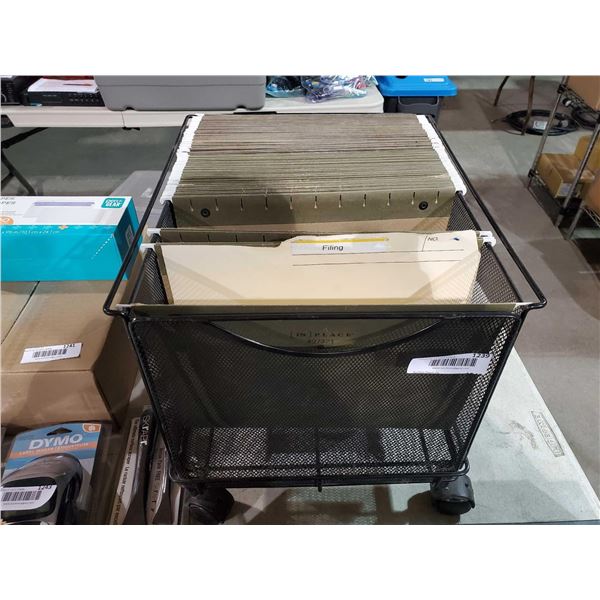 Rolling File Organizer