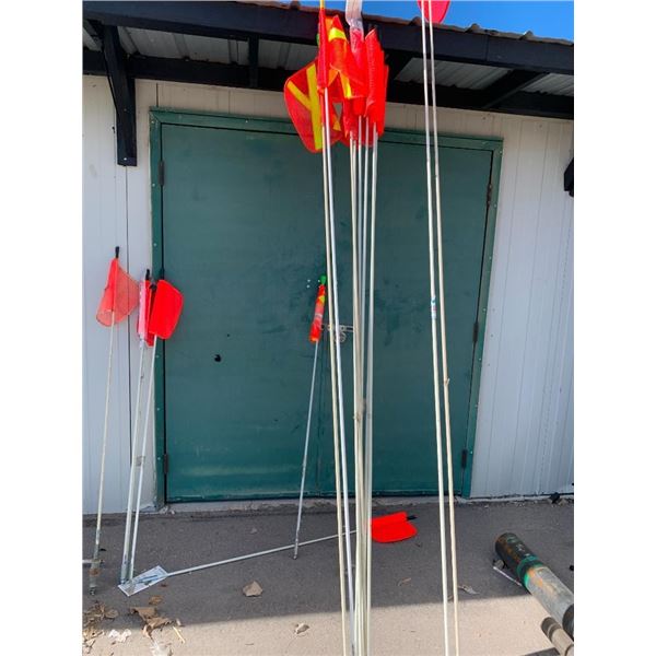 Lot of one - Truck Safety Whip with flag 8 FT