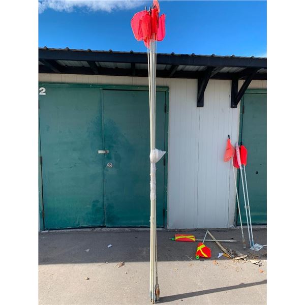 Lot of one - Truck Safety Whip with flag 10 FT