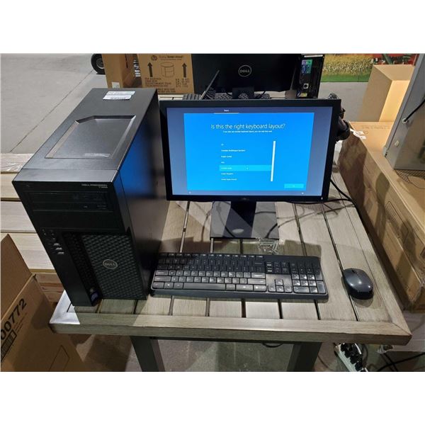 Dell Precision T1650 with Keyboard, Mouse & Monitor