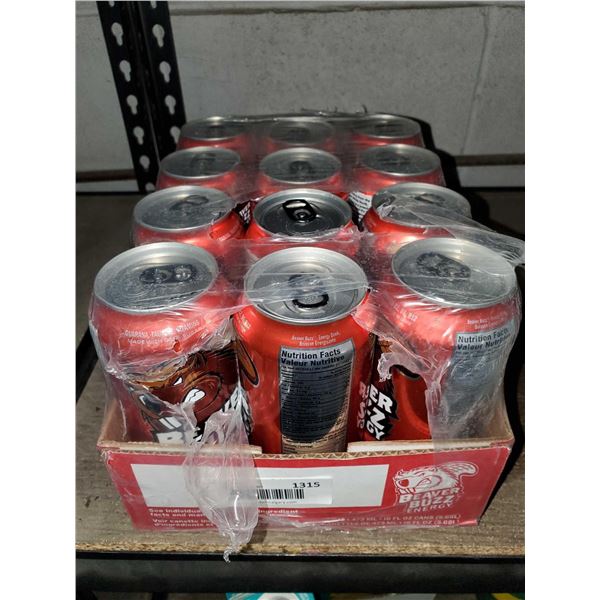 Beaver Buzz Citrus Energy Drink 12x473ml