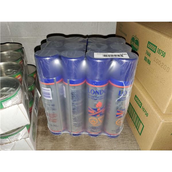 London Butane Gas for Lighter 12x300ml