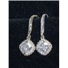 Image 1 : Ladies Tiffany Styled Solitaire Dangle Earring Set