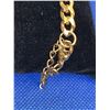 Image 3 : Heavy Cubana Style 14K GP Bracelet 9 Inch 16.2 Grams weight - unisex
