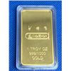 Image 2 : The Last Pharaoh of Eqypt commemorative 1 OZ Gold Plated Wafer Bar