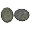 Mathura, 'Mitra' group of rulers, alloyed copper coin of Brahmamitra, PAIC 1265, 6.50g.